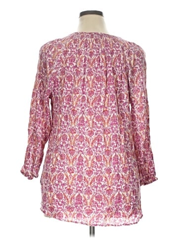 Lauren Jeans Co. 3/4 Sleeve Blouse (view 2)