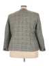 JM Collection 100% Polyester Tweed Gray Blazer Size 22 - photo 2