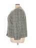 JM Collection 100% Polyester Tweed Gray Blazer Size 22 - photo 5