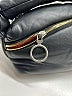 OFF-WHITE Black Leather Pump Pouch Bag One size - photo 5