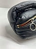 OFF-WHITE Black Leather Pump Pouch Bag One size - photo 6