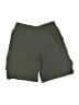 Adidas 100% Polypropylene Solid Green Athletic Shorts Size M - photo 1