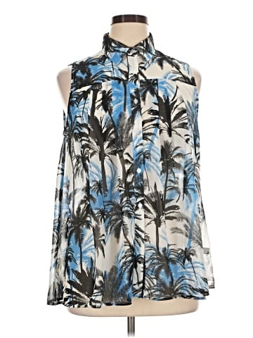 Neiman Marcus Sleeveless Blouse (view 1)