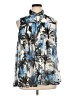 Neiman Marcus Blue Sleeveless Blouse Size L - photo 1