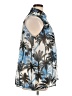 Neiman Marcus Blue Sleeveless Blouse Size L - photo 4