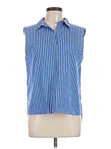 Theory Sleeveless Button-Down Shirt (view 1)