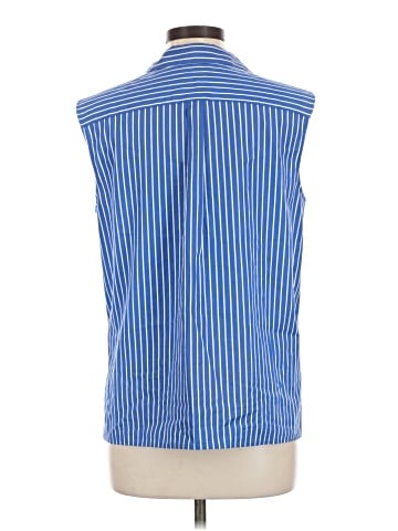 Theory Sleeveless Button-Down Shirt (view 2)