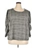 Cato Gray 3/4 Sleeve Top Size 22 - photo 1
