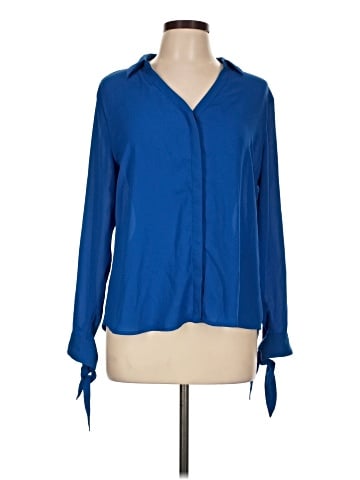 Worthington Long Sleeve Blouse (view 1)