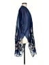 Francesca's 100% Polyester Blue Kimono One size - photo 4