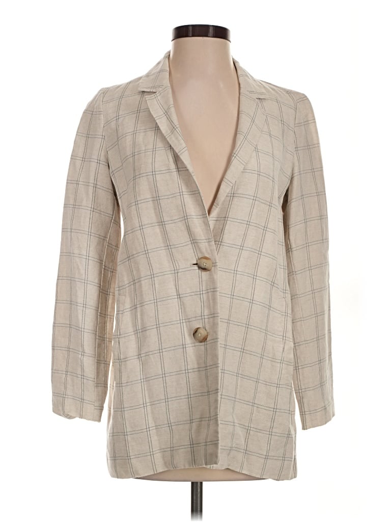 Pre-owned Madewell Blazer Jacket In Ivory
