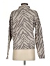 Carmen Carmen Marc Valvo Animal Print Gray Pullover Sweater Size S - photo 2