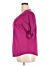 Derek Heart Purple Short Sleeve Top Size 3X - photo 5