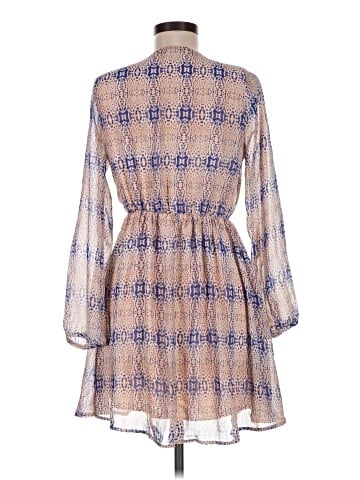 Peach Royal Casual Dress (view 2)