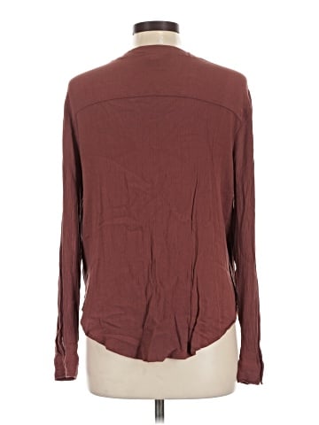 a.n.a. A New Approach Long Sleeve Blouse (view 2)