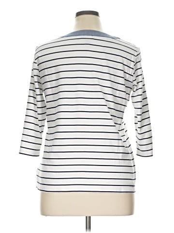 Jones New York Signature 3/4 Sleeve Top (view 2)