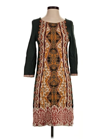 Knitted & Knotted Casual Dress (view 1)