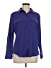 Apt. 9 100% Polyester Blue Long Sleeve Blouse Size M - photo 1