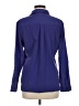 Apt. 9 100% Polyester Blue Long Sleeve Blouse Size M - photo 2