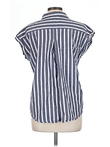 dip Short Sleeve Blouse (view 2)