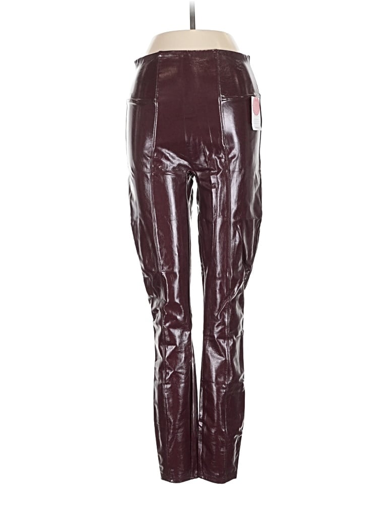 Spanx Casual Pants In Burgundy