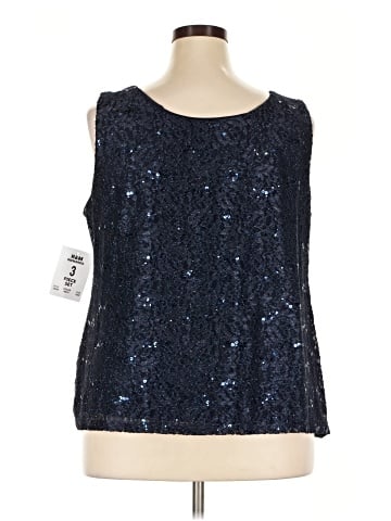 R&M Richards Sleeveless Blouse (view 2)