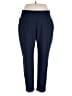 J.Jill Solid Blue Active Pants Size XL - photo 1
