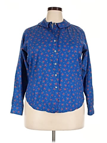 L.L.Bean Long Sleeve Button-Down Shirt (view 1)