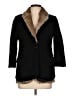 Elizabeth and James Black Wool Coat Size 10 - photo 1