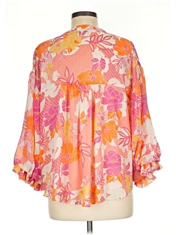 Fate 3/4 Sleeve Blouse (view 2)