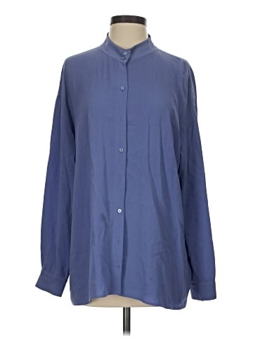Eileen Fisher Long Sleeve Blouse (view 1)