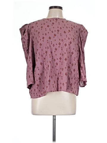 a.n.a. A New Approach 3/4 Sleeve Blouse (view 1)