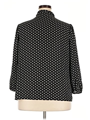 By Design 3/4 Sleeve Blouse (view 2)