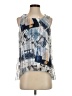 Compliments 100% Polyester Blue Tank Top Size S - photo 1