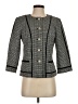Karl Lagerfeld Paris Houndstooth Gray Blazer Size 4 - photo 1