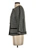Karl Lagerfeld Paris Houndstooth Gray Blazer Size 4 - photo 5