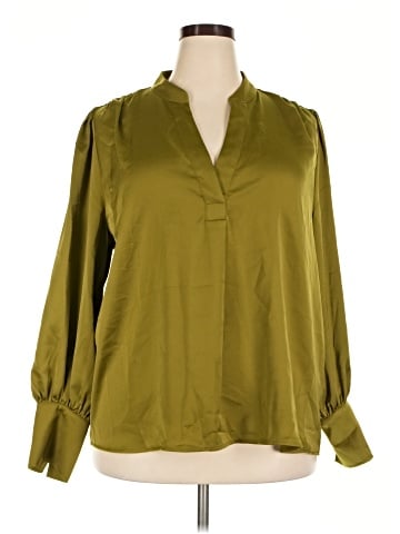 Banana Republic Factory Store Long Sleeve Blouse (view 1)