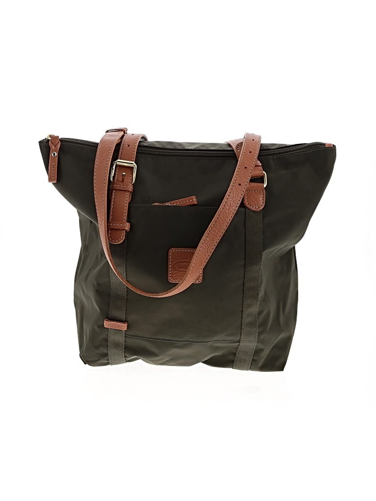 Pre-owned Bric's Tote Bag In Green
