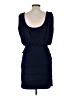 Cache Solid Blue Cocktail Dress Size 6 - photo 2