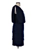 Cache Solid Blue Cocktail Dress Size 6 - photo 4