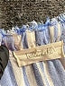Bella Dahl Stripes Blue Jumpsuit Size S - photo 4