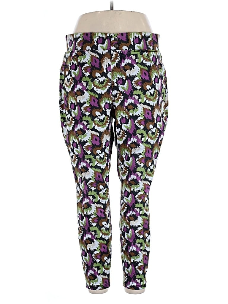 Pre-owned Terra & Sky Casual Pants In Purple