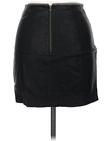 Free People Faux Leather Skirt (view 2)