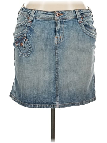 Paris Blues Denim Skirt (view 1)