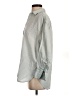 J.Crew 100% Linen Blue Gray Long Sleeve Button-Down Shirt Size 2 - photo 5