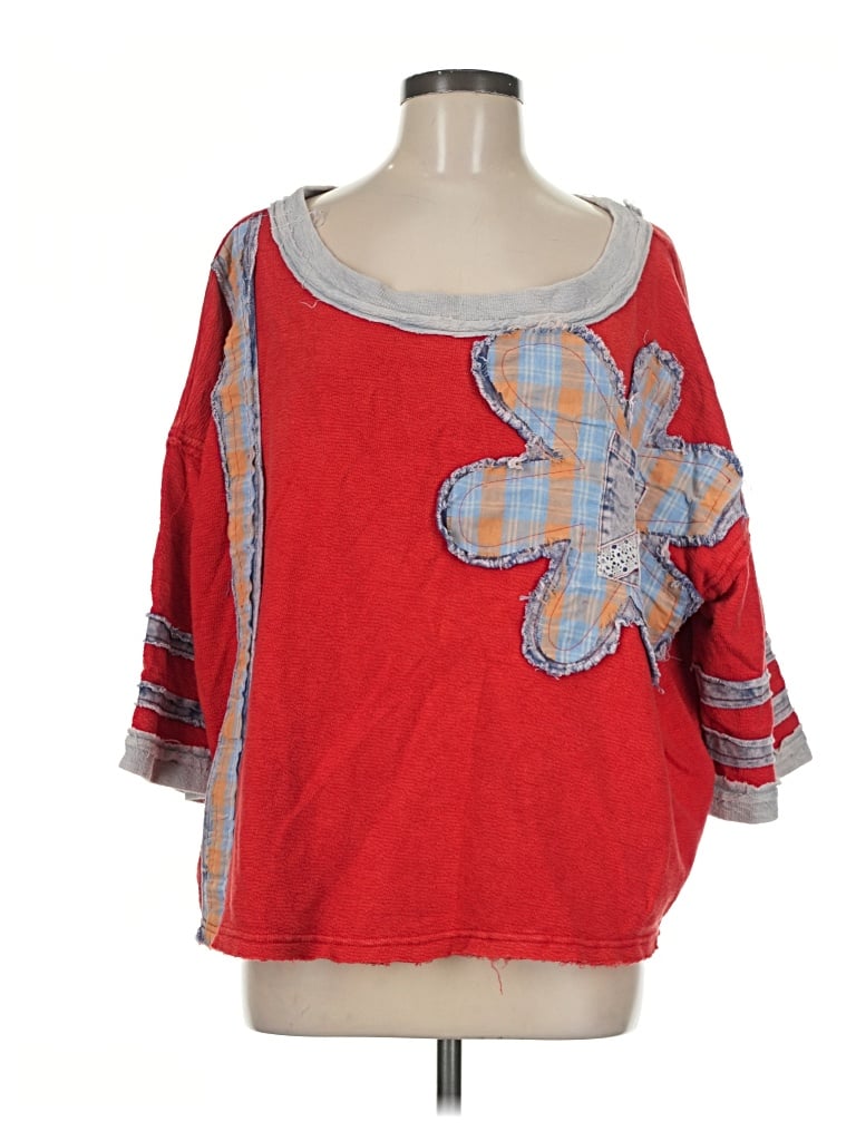Pre-owned Oli & Hali Pullover Sweater In Red