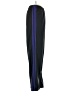 Adidas 100% Polyester Color Block Black Blue Track Pants Size XS - photo 4