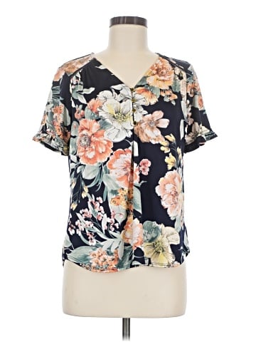 AUW Short Sleeve Blouse (view 1)
