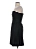 Massimo Dutti 100% Polymide Solid Black Cocktail Dress Size S - photo 5