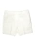 Talbots Solid Ivory Shorts Size 16 - photo 1
